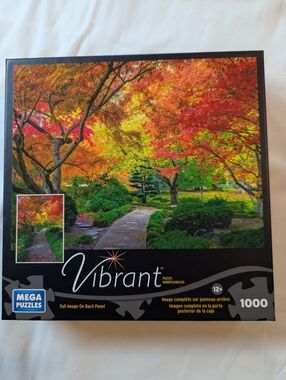Vibrant 1000 Piece Puzzle By Mega Puzzles